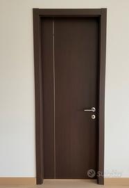 Porta a libro effetto ebano