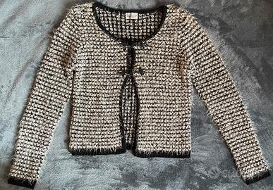 Blackberry Coprispalle Mohair Cardigan Nero S/M