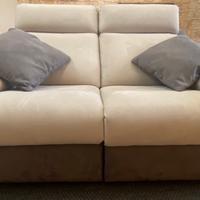 Divano relax 2 posti reclinabile motorizzato