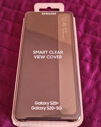 Custodia Clear View Cover Samsung S20+