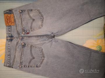jeans Levi's 501 misura w31 l34 come nuovi 