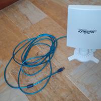 Antenna amplificata Wi-Fi ad altissima potenza