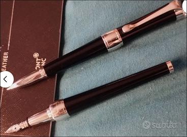 Lotto n.2 Penne stilografica e matita Montblanc