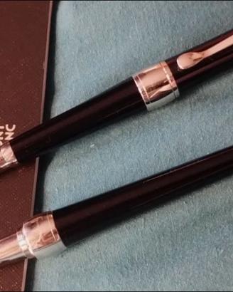 Lotto n.2 Penne stilografica e matita Montblanc