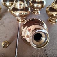 Pomelli terminali in ottone