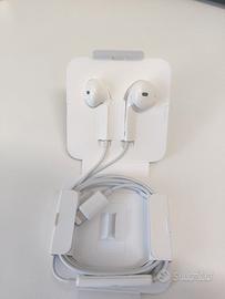 Apple Earpods connettore Lightning (mai usati)