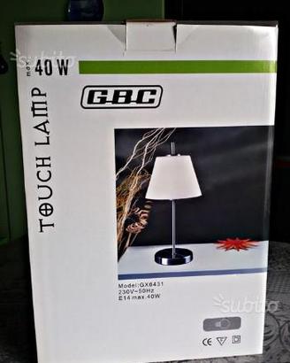 LAMPADA DA TAVOLO G.B.C. accensione al tocco