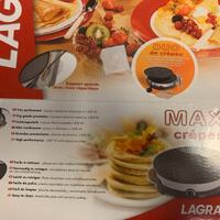 Piastra elettrica per crepes.