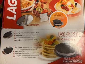 Piastra elettrica per crepes.
