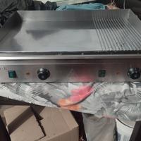 piastra professionale elettrica, acciaio 