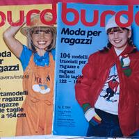 Moda per ragazze, ragazzi rivista con cartamodelli