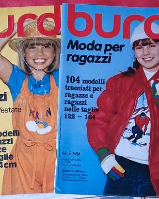 Moda per ragazze, ragazzi rivista con cartamodelli