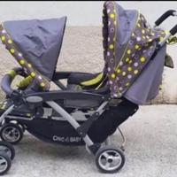 Passeggino gemellare chic 4 baby