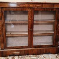 Vetrinetta inglese a due ante fine 800'