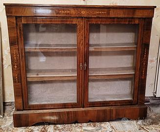 Vetrinetta inglese a due ante fine 800'