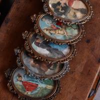 Set di 5 stampe d’epoca