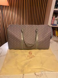Goyard duffel bag grigia