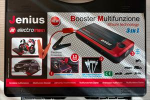 Booster Jenius Electromem 12V - Batteria Perfetta