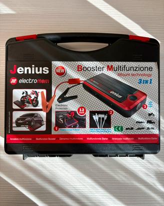 Booster Jenius Electromem 12V - Batteria Perfetta