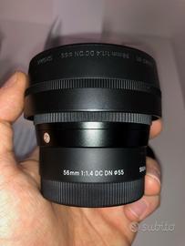 SIGMA 56mm f1.4 DC DN per Sony-E