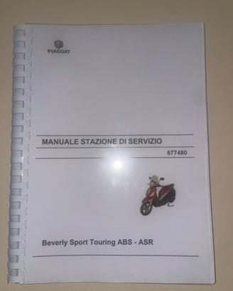 Manuale stazione servizio Beverly 350 abs-asr