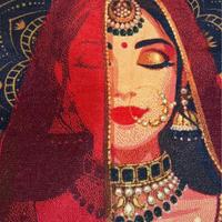 Tela ricamata a mano