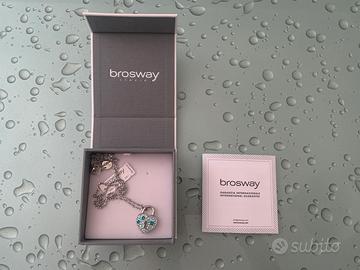 COLLANA DONNA ORIGINALE “BROSWAY”CUORE LUCCHETTO