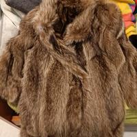 pelliccia di marmotta originale 