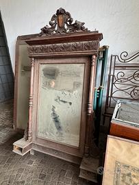 Specchio antico legno d’epoca