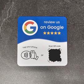 NFC CARD PER RECENSIONI GOOGLE 10 pezzi