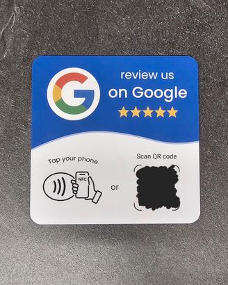 NFC CARD PER RECENSIONI GOOGLE 10 pezzi