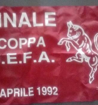 Bandiera Toro 1992 - Finale coppa Uefa Torino - Am