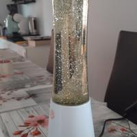 lampada brillantini in movimento