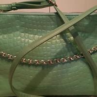 Borsa Conbipel verde acqua.