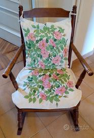 SEDIA A DONDOLO LEGNO