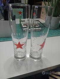Bicchieri birra Heineken