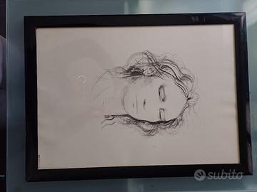 Litografia  firmata e numerata