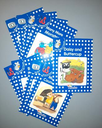 Lotto libri inglese Jolly Phonics Blue Level 4