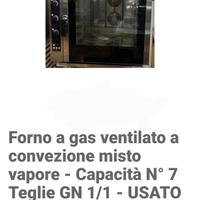 Cucina seminuova a gas linea 70