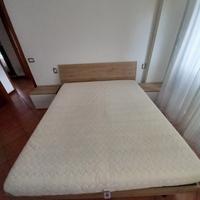 MATERASSO MATRIMONIALE IN LATTICE NATURALE 160X190