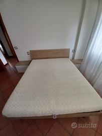 MATERASSO MATRIMONIALE IN LATTICE NATURALE 160X190