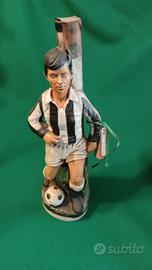 Bottiglie grappa calciatori Juventus anni 70