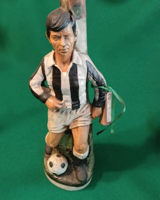 Bottiglie grappa calciatori Juventus anni 70