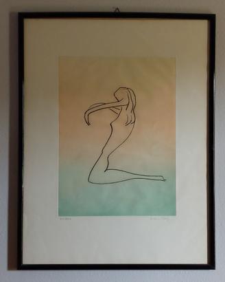 Man Ray acquaforte della serie Les Anatoms 1970