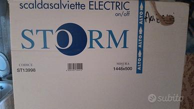 scaldasalviette electric-STORM  ST13998  nuovo