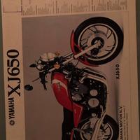 Depliant Yamaha XJ650 epoca