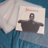 50 buste protezione vinile 45 giri