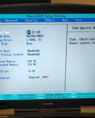 Schermo 15" LCD 30pin Toshiba LTM15C503C