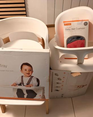 Stokke Steps completo seggiolone baby set.