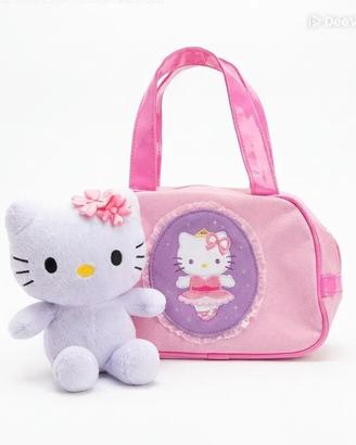 Hello kitty con borsa a mano